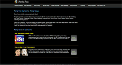 Desktop Screenshot of canberra.partyfun.com.au