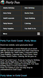 Mobile Screenshot of goldcoast.partyfun.com.au